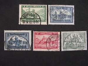 Germany 1924 Historic Landmarks. Used set. - Picture 1 of 2