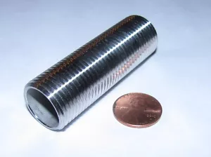 GEWINDESCHAFT 2X1/2" NPT 304 EDELSTAHL NIPPEL FÜR KÜHLER SCHOTTMAISCHEBOTTICH - Bild 1 von 11
