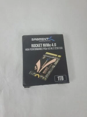 SABRENT 1TB Internal SSD for Steam Deck & ROG Ally Rocket 2230 NVMe 4.0 (5GBps) - Image 1 of 4