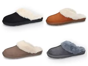 Dockers by Gerli Damen Hausschuh Slipper gefüttert Kunstpelz Pantoffel 49EB301 - Bild 1 von 6