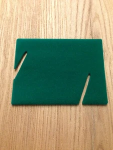 Inserto scatola  Rolex 10,8 X 8,1 Cm Velvet Felt Insert Inlet Box Rolex - Afbeelding 1 van 4