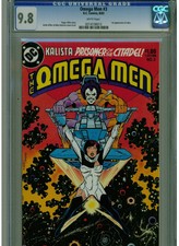 OMEGA MEN #3 CGC 9.8 MINT WHITE PAGES 1983 1ST APPEARANCE LOBO DC COMICS  BLUE