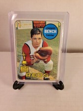 1969 Topps #95 Johnny Bench Rookie Cup Baseball Card