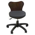 NEW Continuum Deluxe Wood Tech Chair For Pedicure Spas - DARK WOOD