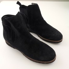 Blondo Womens Waterproof Suede Ankle Bootie Size 9M Black