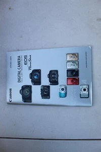 CANON DIGITAL CAMERA FULL LINE PRODUCT GUIDE EOS/ POWERSHOT 2009 BOOK - Picture 1 of 5