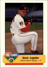 1994 Canton-Akron Indians Fleer/ProCards #3117 Kevin Logsdon