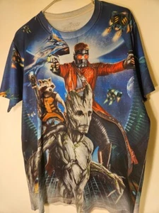 Guardians of the Galaxy Large Polyester Shirt - 100% Polyester - Picture 1 of 2