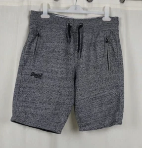 Superdry Orange Label Grey Flint Sweat Shorts Slim Fit L CR055 FF 03 - Picture 1 of 9