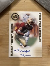 2001 Press Pass SE #NNO Marvin Snoop Minnis  Autographs Bronze  Mint+ New