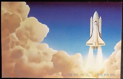 (AUS-204) Australia 1986 AUSSAT Communications Satelite System Post Office PACK - Image 1 of 2
