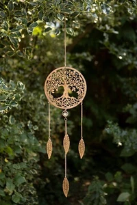 Dreamcatcher Wind Chime Tree of Life Bumblebee Bee Home Decor Garden Gift - Picture 1 of 7