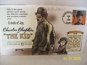 Portada primer día de Bevil para Charlie Chaplin 1998 86/175 - Imagen 1 de 1