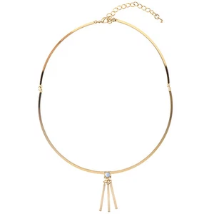 NEW WANDERLUST + CO - Gold/Sky "AVA" Choker Necklace -SALE - Picture 1 of 4