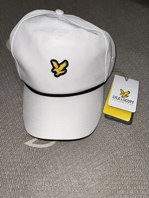 Gorra de golf Lyle & Scott cuerda de pico curvada correa ajustable Foto 1 de 3