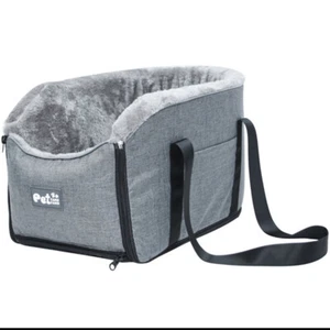 Hundeautositz für kleine Hunde Mittelkonsole Hundesitz weich - Bild 1 von 9