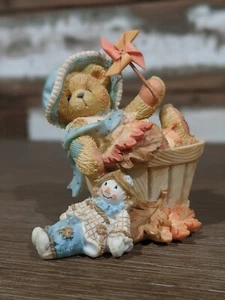 Cherished Teddies 'Pat' Falling For You Girl In Barrel With Pinwheel #141313  - Bild 1 von 3