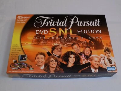 Trivial Pursuit SNL Trivia Board Game COMPLETE Saturday Night Live DVD Edition - Image 1 of 4