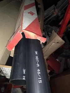 3M Deutschland Warmschrumpfschlauch HDT-A 48/15 Schrumpfschlauch schwarz 1 Meter - Bild 1 von 3