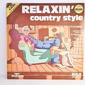 Relaxin Country Style Vinyl Record LP 2 Big Albums 24 Hit Selections Vintage - Picture 1 of 10
