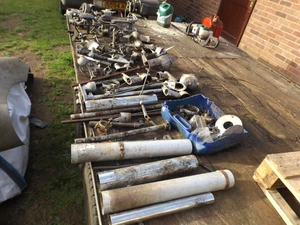 vintage old large seagull out board motor parts spares - Picture 1 of 12