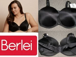 Berlei Contour Full Busted T-Shirt Bras Underwire Black YXHA Size 12F Last Ones! - Picture 1 of 1