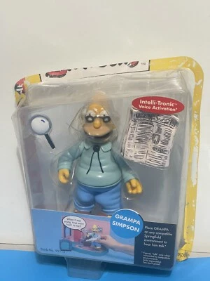 Playmates Los Simpson Mundo de Springfield Seires 1 Abuelo Simpson - NUEVO Foto 1 de 2