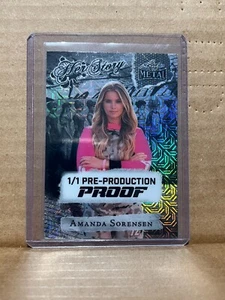 Amanda Sorensen 2024 Leaf Women Of Sports 1/1 Pre Production Proof - Bild 1 von 1