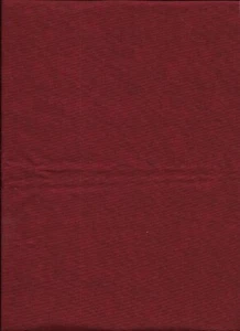 New Camelot Fabrics Solid Flannel Spice (Dark Red) Fabric by The Quarter Yard - Picture 1 of 1