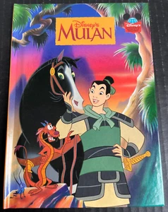Vintage 1998 Mulan Book Walt Disney Hardcover Wonderful World of Reading - Picture 1 of 3