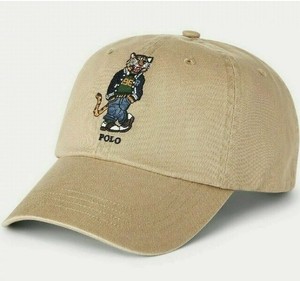 beige polo hat
