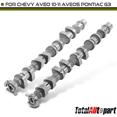 2x Árbol de levas del motor para Chevrolet Aveo 2010-2011 L4 1,6 L admisión y escape Pontiac Foto 1 de 4