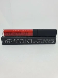 New In Box Nars Larger Than Life Lip Gloss 413 BLKR 1333, 0.19 oz Full Size  - Picture 1 of 2