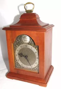 Antique Style Mahogany ROTHERHAM Bracket Mantel Clock / Timepiece - Picture 1 of 12