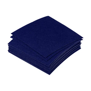 Doux Feutre Feuilles Tissu Artisanat Feuille Bleu 4 Pouce x 4 Pouce Set 21 - Imagen 1 de 7