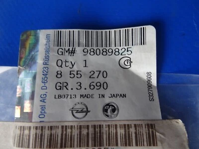 Originale Opel Astra-J 2010-2019 1.7 CDTi Sensore Lambda 98089825 - Immagine 1 di 2