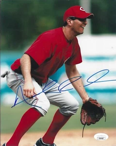 Former Cincinnati Reds IN Adam Rosales Autographed 8x10 W/JSA COA - Picture 1 of 1