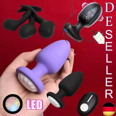 Prostata Vibrator Anal Dildo Vibratoren Stimulator Massagegerät Analplug Männer - Bild 1 von 4