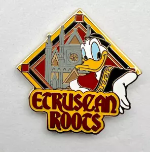 Adventures by Disney ABD Etruscan Roots Donald Duckin Toga Italy Tour Pin - Picture 1 of 2