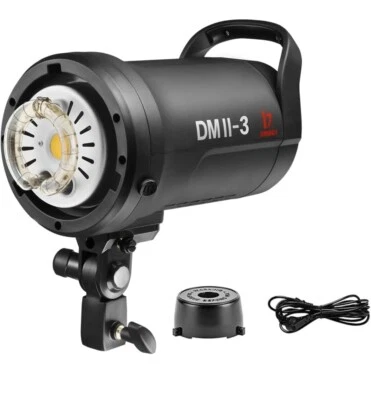 JINBEI DMII-3 AC 100V Photography Lamp Portable Studio Flash LED Modeling Light - Image 1 of 4