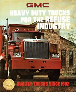 Brochure vendita camion rifiuti pesanti GMC Astro 95 Brigadier General 1981 - Foto 1 di 1