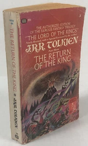 THE RETURN OF THE KING Ballantine Paperback 37th Printing 1973 Tolkien - Imagen 1 de 4