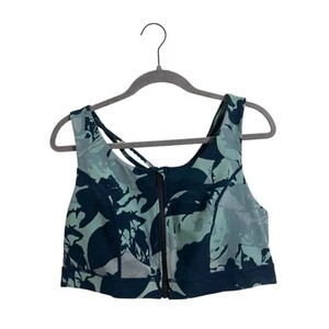 Reggiseno a basso impatto con spalline senza fili blu torrido taglia 2 - Foto 1 di 5