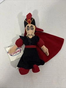 Vintage The Disney Store Aladdin’s JAFAR 9” Bean Bag Plush NWT - Picture 1 of 5