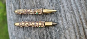 Vintage 50's Victorian Style Gold Tone Writing Instruments - Picture 1 of 10