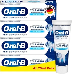 Oral-B Pro-Science Advanced Stärkung 4 x 75ml MHD 30.11.2025 ! - Bild 1 von 1