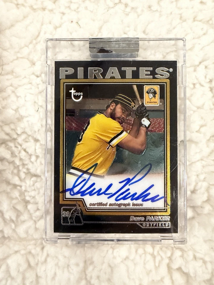 Topps 2004 edición exclusiva retirada - autógrafos Dave Parker #TA-DP (AU) Foto 1 de 2