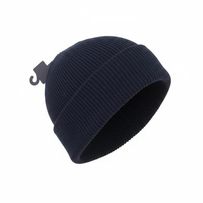 Gorro tejido Ralph Lauren Signature Puño Hombre 52 CM Azul Oscuro Mezcla Lana Foto 1 de 4