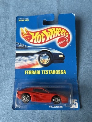 Ferrari Testarossa Hot Wheels Nº5111. 1991. Coleccionista Nº35. Rojo. Como nuevo/sellado. Foto 1 de 4