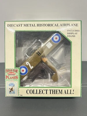 Model Power Sopwith Camel F-1 Diecast Metal Airplane 1/100 Stand New WWI - Image 1 of 4